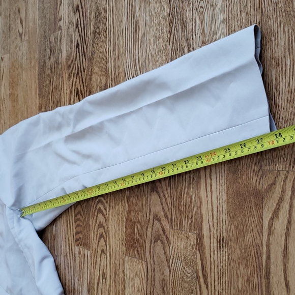 (0) Calvin Klein Neutral Straight Leg Trousers Business Office Workwear Formal - Picture 7 of 10